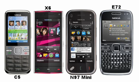 Nokia series of mobile phones