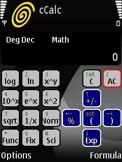 cCalc Mobile scientific calculator features 