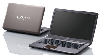 Sony VAIO NW notebook 