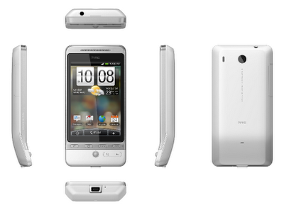 HTC Hero four side view